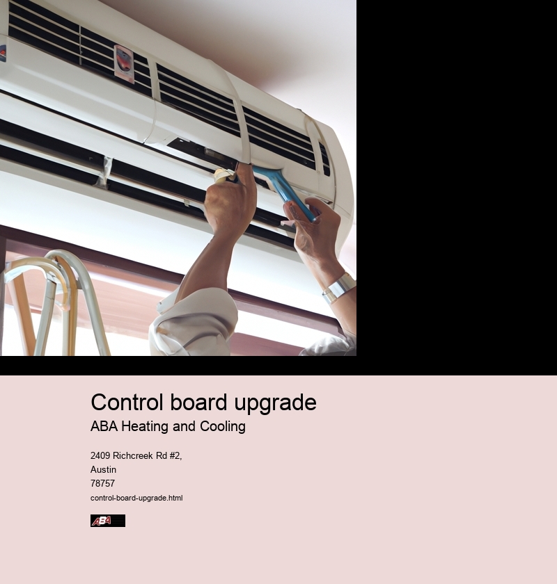Control board upgrade